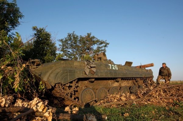 Сили АТО під Луганськом. ФОТО