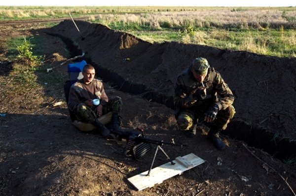 Сили АТО під Луганськом. ФОТО