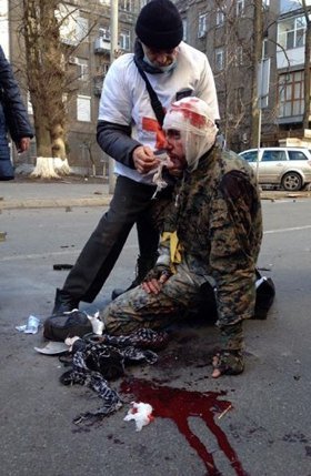 Війна на вулицях Києва. ФОТО