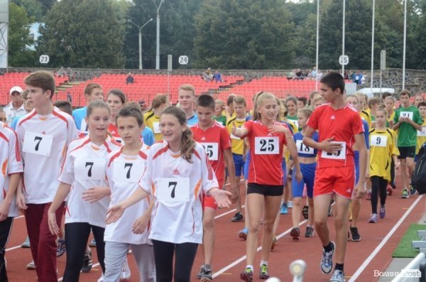 У Луцьку розпочались Всеукраїнські змагання з легкої атлетики. ФОТО