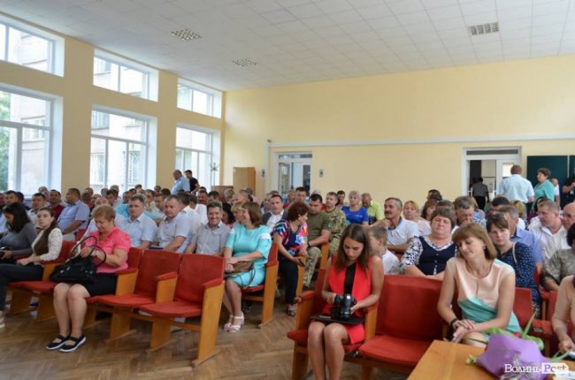 Савченко представив нового керівника Любомльської РДА. ФОТО