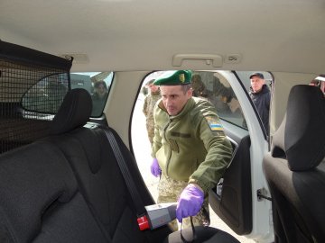 На «Ягодині» прикордонники вчаться виявляти ядерні та радіоактивні матеріали. ФОТО