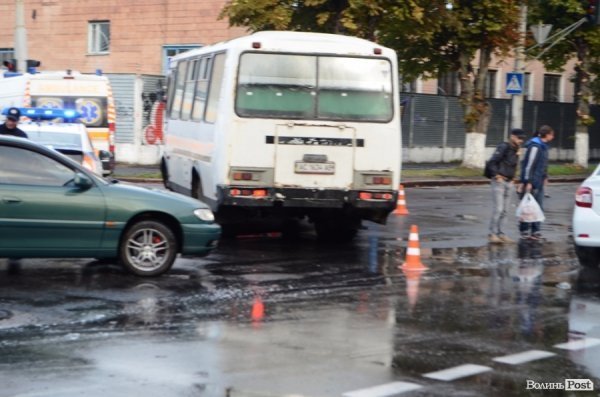 У Луцьку аварія. Винних нема. ФОТО