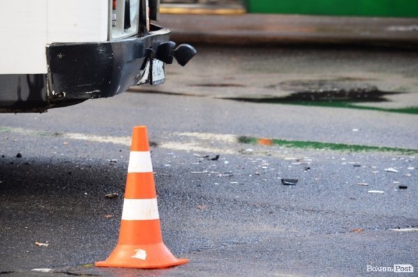 У Луцьку аварія. Винних нема. ФОТО