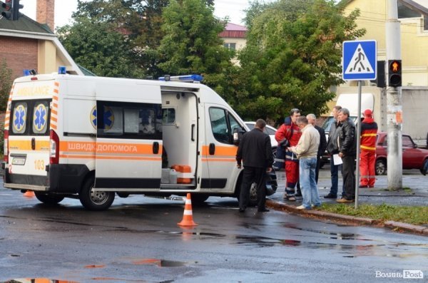 У Луцьку аварія. Винних нема. ФОТО