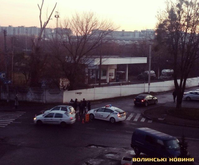 У Луцьку на перехресті вулиць – аварія. ФОТО