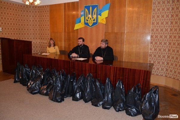 Волинська єпархія допомогла дітям-сиротам. ФОТО