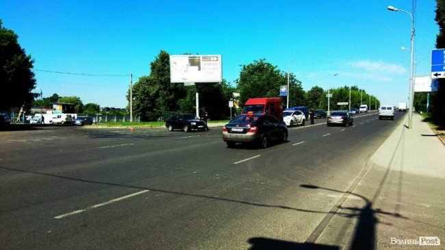 У Луцьку – аварія. ФОТО