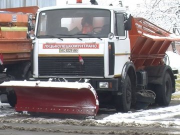 Як і за скільки Луцька громада підготувалася до снігопадів. ВІДЕО