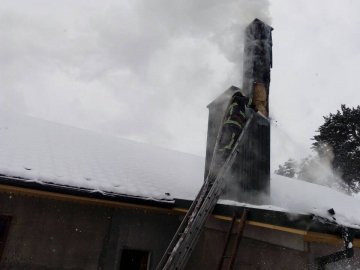 У будинку на Волині - пожежа через піч. ФОТО
