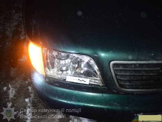 Аварія у Маневичах: Audi на смерть збило пішохода