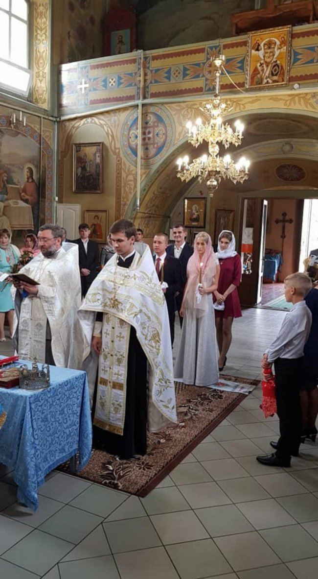 На Волині повінчався голова громади. ФОТО