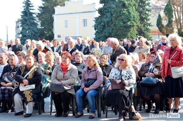 У Луцьку - фестиваль патріотичної пісні. ФОТО