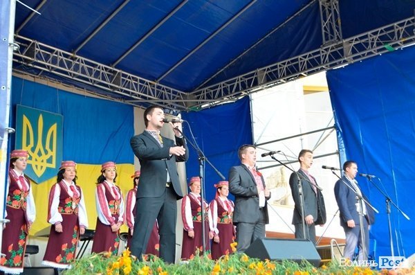 У Луцьку - фестиваль патріотичної пісні. ФОТО