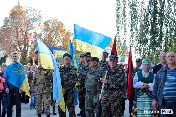 У Луцьку - фестиваль патріотичної пісні. ФОТО