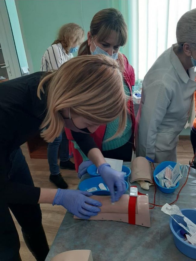 Вища Ліга медсестер провела тренінг для медпрацівників «первинки» на Волині. ФОТО