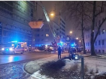 У Польщі на будівництві хмарочоса з висоти впав українець