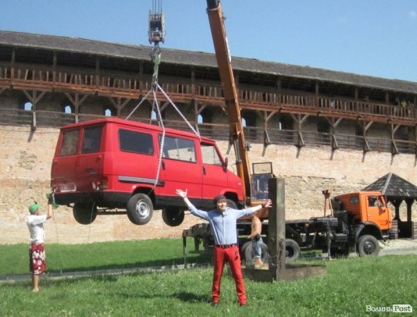 У Луцьку стартували зйомки «України чудес». ФОТО