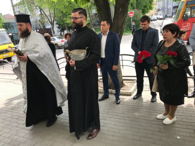 У Луцьку відкрили меморіальну дошку загиблому в АТО прокурору. ФОТО