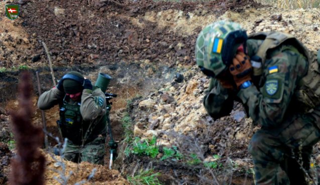 «Кілька секунд на постріл»: як працюють мінометники волинської 14 ОМБр. ФОТО