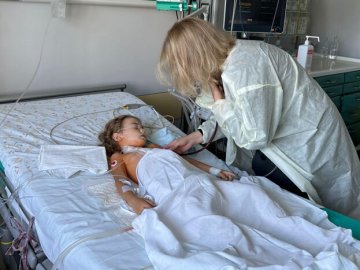 6-річна дівчинка, якій пересадили серце в Києві, — з Волині. ВІДЕО