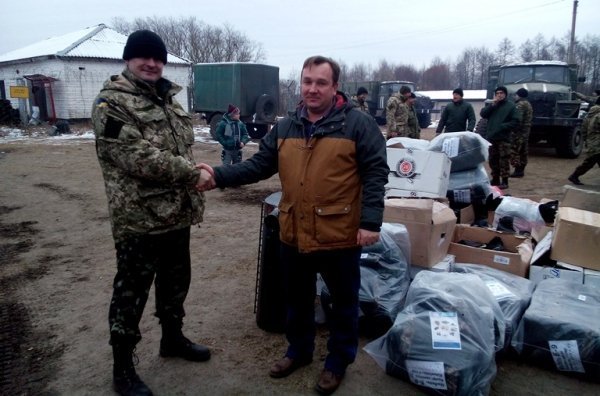 14 ОМБР з нагоди професійного свята отримала подарунки від волинських меценатів. ФОТО