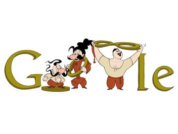 На логотипі Google ‒ герої українського мультфільму «Як козаки …»
