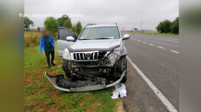 У селі на Волині зіткнулись два автомобілі. ФОТО