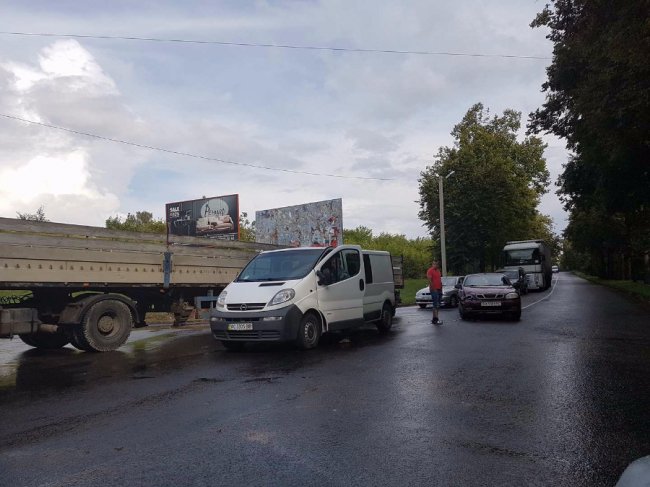 У Луцьку зіткнулися дві автівки