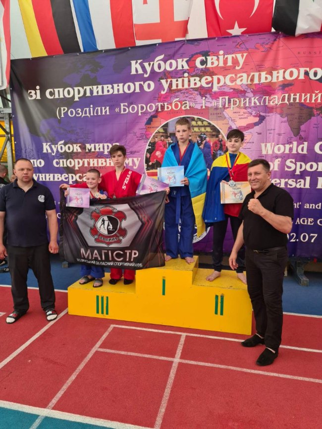 Юні волиняни здобули низку медалей на Кубку світу зі спортивного універсального бою