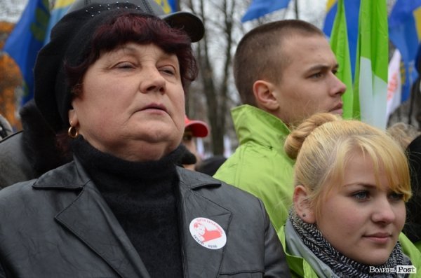 Акція протесту в Києві. ФОТО