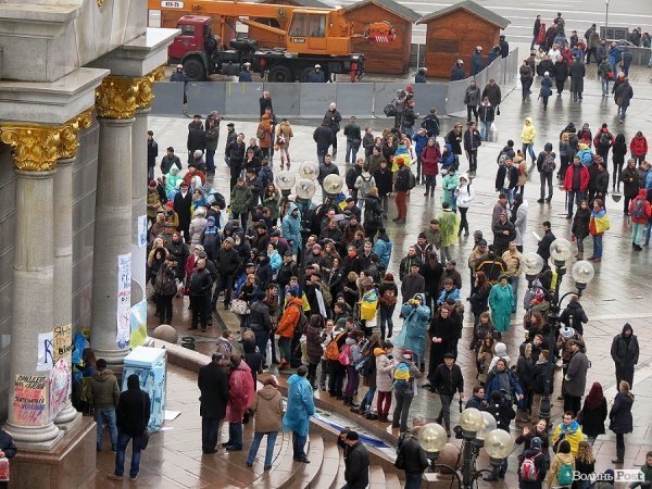 «Єврореволюція» в Києві. ФОТО. ВІДЕО