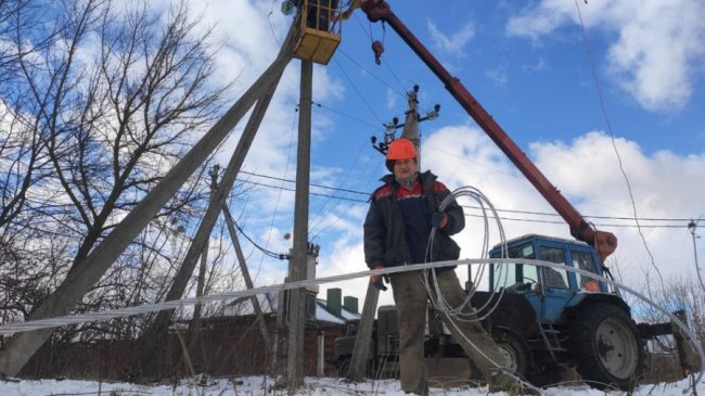 У населених пунктах на Волині відновили електропостачання