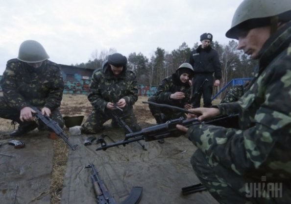 Як тренується Національна гвардія. ФОТО