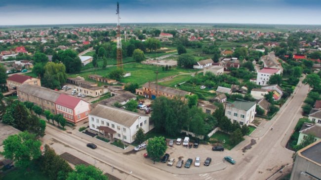 Показали фото волинського міста з висоти пташиного польоту. ФОТО