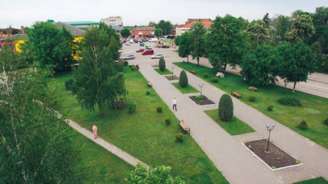 Показали фото волинського міста з висоти пташиного польоту. ФОТО