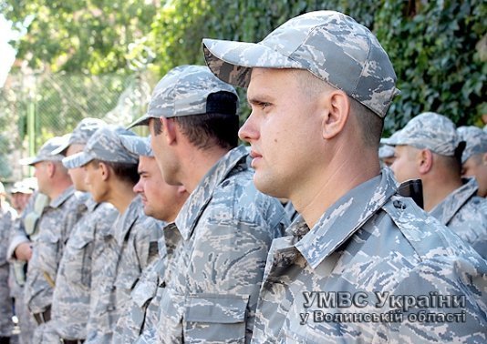 Волинські правоохоронці поїхали на Схід. ФОТО. ВІДЕО