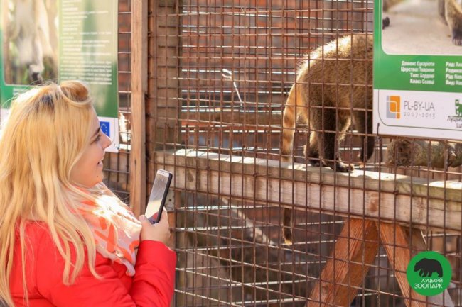 Квіти, усмішки і діти: як минуло 8 березня у Луцькому зоопарку. ФОТО
