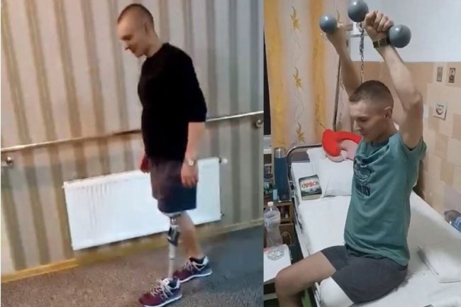 Боєць із Волині Ігор Скучинський, який втратив на війні ногу, переніс дев'ять операцій та дві клінічні смерті, повернувся на службу. ВІДЕО