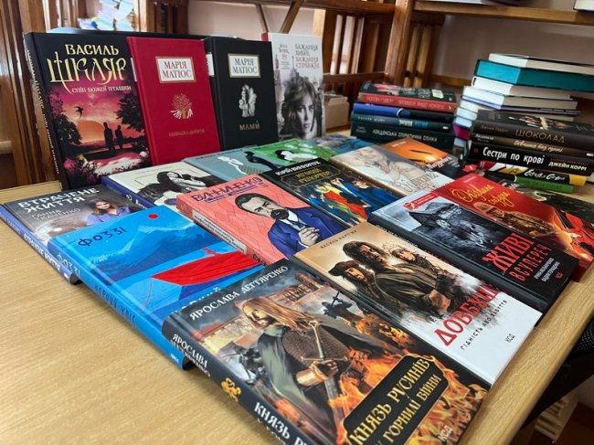 Бібліотеки Луцької громади отримали понад пів тисячі нових книг