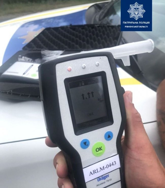 У крові – 6 проміле алкоголю: п'янючий водій легковика врізався в пасажирський автобус на Рівненщині. ФОТО