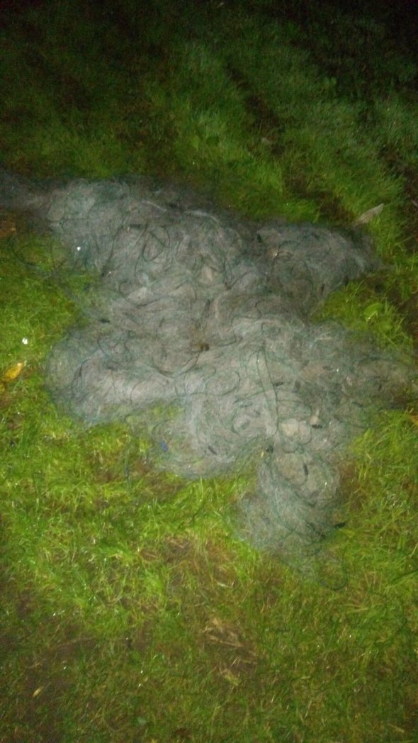 На волинському водосховищі зловили браконьєра. ФОТО