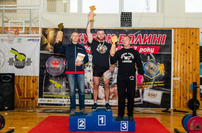 Ковельчани посіли третє місце на турнірі з силових видів спорту