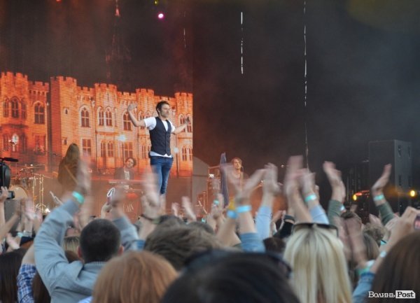 Як у Луцьку відривалися на концерті Океану Ельзи. ФОТО. ВІДЕО