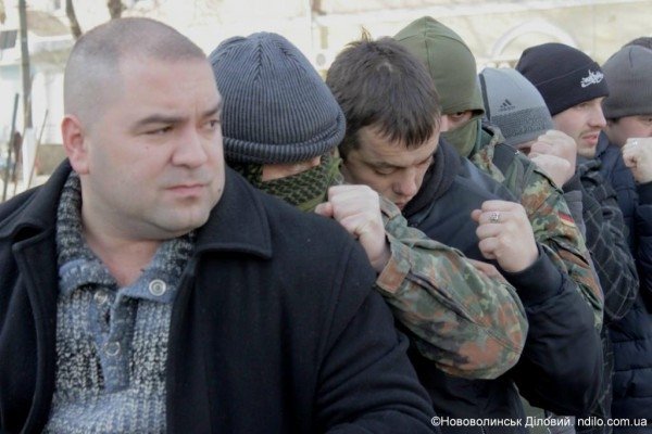 «Правий сектор» тренувався у Нововолинську. ФОТО