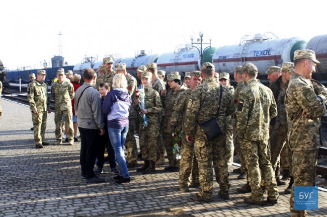Як у Володимирі зустрічали бійців 14-ої бригади. ФОТО