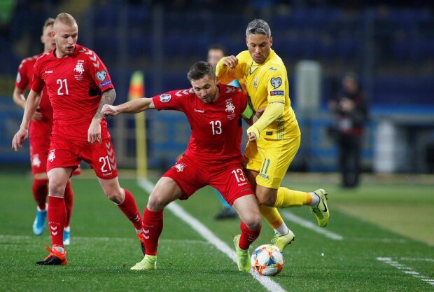 Євро-2020: збірна України тріумфально виграла матч у Литви на рідному полі