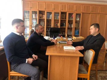 Ректор ЛНТУ та луцький депутат говорили про співпрацю. ФОТО