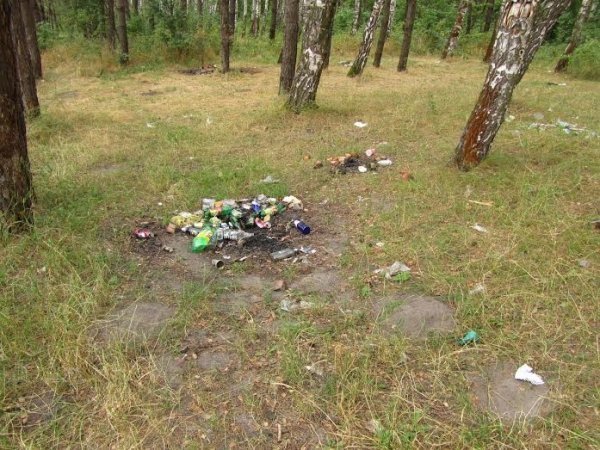 Уїк-енд на сміттєзвалищі: озеро Целєбне в Іваничівському районі. ФОТО