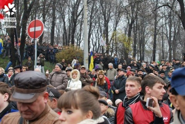 Волиняни на Євромайдані в Києві. ФОТО
